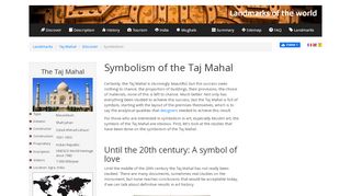 
                            1. Symbolism of the Taj Mahal - Wonders of the world