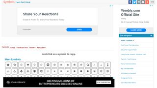 
                            5. Symbols & Fancy Text - Cool Symbols, Letters & Characters ...