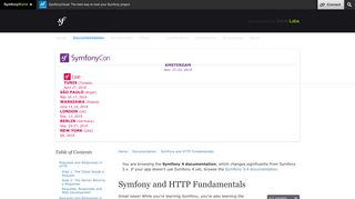 
                            3. Symfony and HTTP Fundamentals (Symfony Docs)