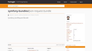 
                            7. symfony-bundles/json-request-bundle - Packagist