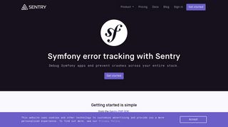 
                            10. Symfony Error Tracking - Sentry