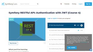 
                            10. Symfony RESTful API: Authentication with JWT (Course 4) Video ...
