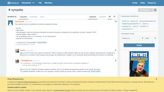 
                            9. Sympatia - najlepsze znaleziska i wpisy o #sympatia w Wykop.pl