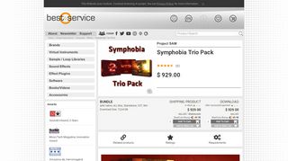 
                            12. Symphobia Trio Pack | Project SAM | bestservice.com