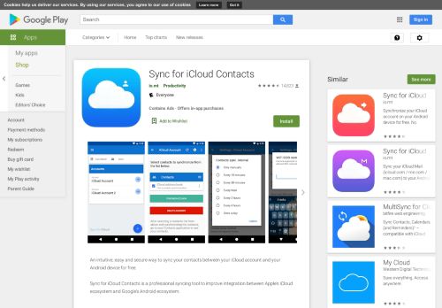 
                            13. Sync for iCloud Contacts - Google Play のアプリ