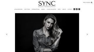 
                            8. SYNC Model Management Agency based in Johannesburg