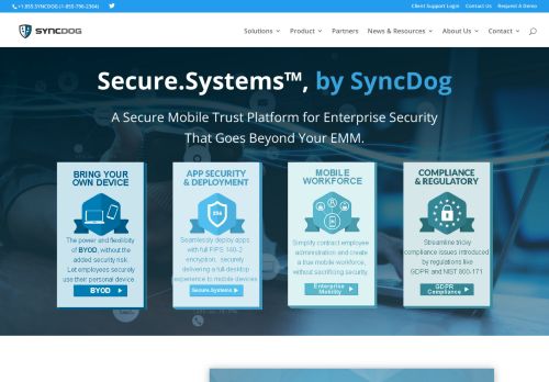 
                            9. SyncDog | Mobile Security | EMM | MDM | Secure.Systems
