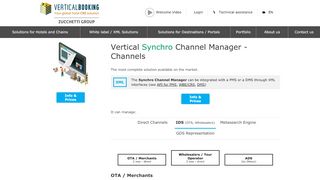 
                            7. Synchro Channel Manager Channels | Vertical Booking