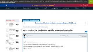 
                            5. Synchronisation Business-Calendar <-> Googlekalender | AndroidPIT ...