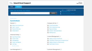 
                            11. Synchroteam : SmartCloud Support