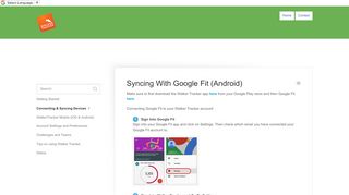 
                            4. Syncing With Google Fit (Android) - Walker Tracker Knowledge Base
