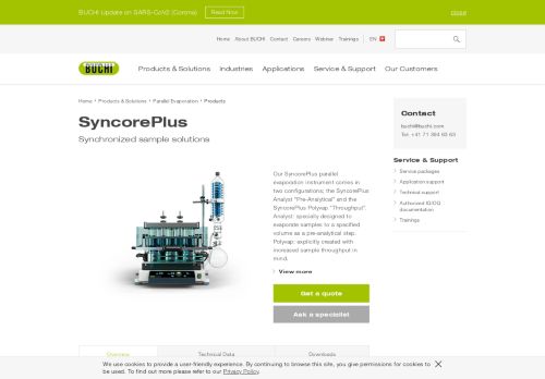 
                            9. Syncore® Analyst | buchi.com