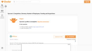 
                            10. Syncrew Competitors, Revenue and Employees - Owler Company ...