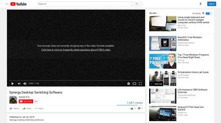 
                            6. Synergy Desktop Switching Software. - YouTube