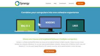 
                            3. Synergy - Mouse and Keyboard Sharing Software - Symless