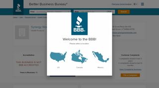 
                            8. Synergy Worldwide, Inc. | Better Business Bureau® Profile