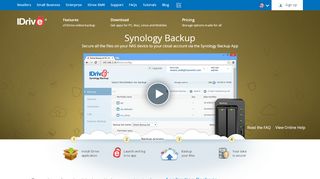 
                            11. Synology backup to IDrive® cloud