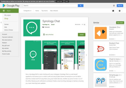 
                            7. Synology Chat – Apps bei Google Play