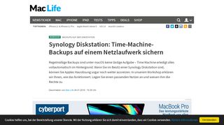 
                            12. Synology Diskstation: Time-Machine-Backups auf einem Netzlaufwerk ...