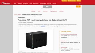 
                            11. Synology-NAS einrichten: Anleitung am Beispiel der DS214 - PC ...