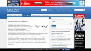 
                            4. Synology Partnerprogramm - Concertopro