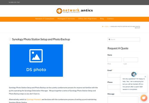 
                            7. Synology Photo Station Setup and Photo Backup - Network Antics