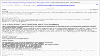 
                            6. synOTR - scriptsammlung für OTR-Workflow auf Synology Diskstation ...