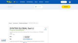 
                            13. SYNTEK GLOBAL Sarl-U - Produits cosmétiques - Go Africa Online