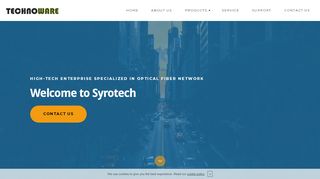 
                            7. SYROTECH | Optical Fiber Network | Kolkata | West Bengal