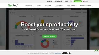 
                            8. SysAid: ITSM, Service Desk & Help Desk Software with integrated ITAM