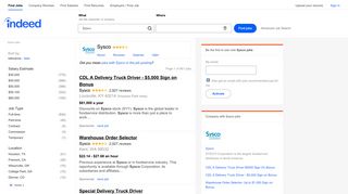 
                            6. Sysco Jobs, Employment | Indeed.com
