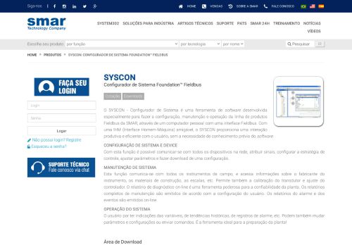 
                            13. SYSCON: Configurador de Sistema Foundation™ Fieldbus | SMAR ...