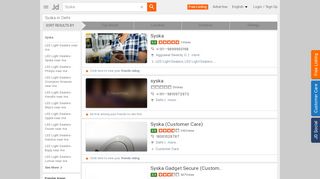 
                            7. Syska in Delhi - Justdial