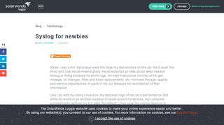 
                            8. Syslog for Newbies - Loggly