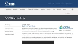 
                            10. SYSPRO Australasia - Australasian Supply Chain Institute