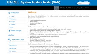 
                            6. System Advisor Model (SAM) |