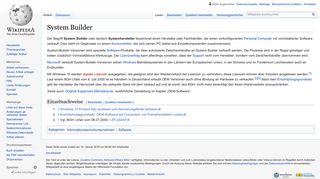 
                            5. System Builder – Wikipedia