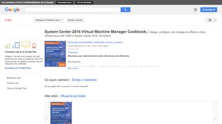 
                            12. System Center 2016 Virtual Machine Manager Cookbook,: Design, ...