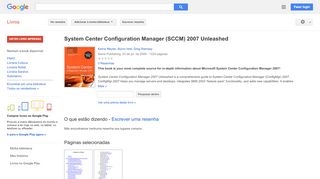 
                            11. System Center Configuration Manager (SCCM) 2007 Unleashed