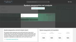 
                            5. System Easy Practice. Login | Welcome to EasyPractice