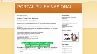 
                            11. System Portal Pulsa Nasional