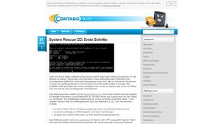 
                            10. System Rescue CD: Erste Schritte | Offizieller Blog - Contabo.de