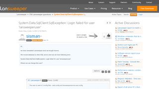 
                            2. System.Data.SqlClient.SqlException: login failed for user ...