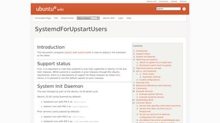 
                            4. SystemdForUpstartUsers - Ubuntu Wiki