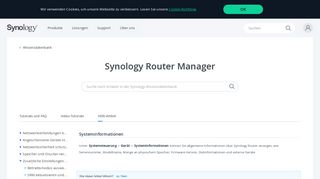 
                            9. Systeminformationen | Synology Inc.