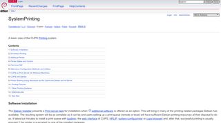 
                            9. SystemPrinting - Debian Wiki