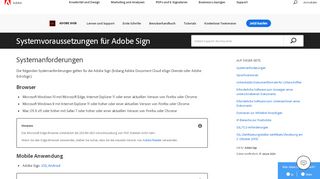 
                            9. Systemvoraussetzungen für Adobe Sign - Adobe Help Center