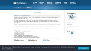 
                            12. Systemweb.de: Download-Bereich: Software für PHP-Fusion