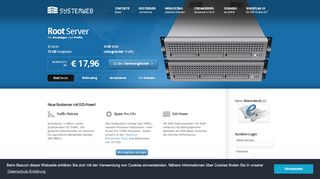 
                            13. Systemweb.de: Server, Installation, Webspace, Domains, Streams