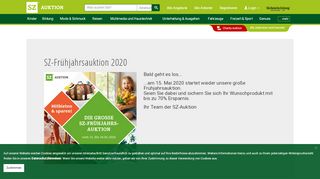
                            1. SZ-Auktion . Homepage